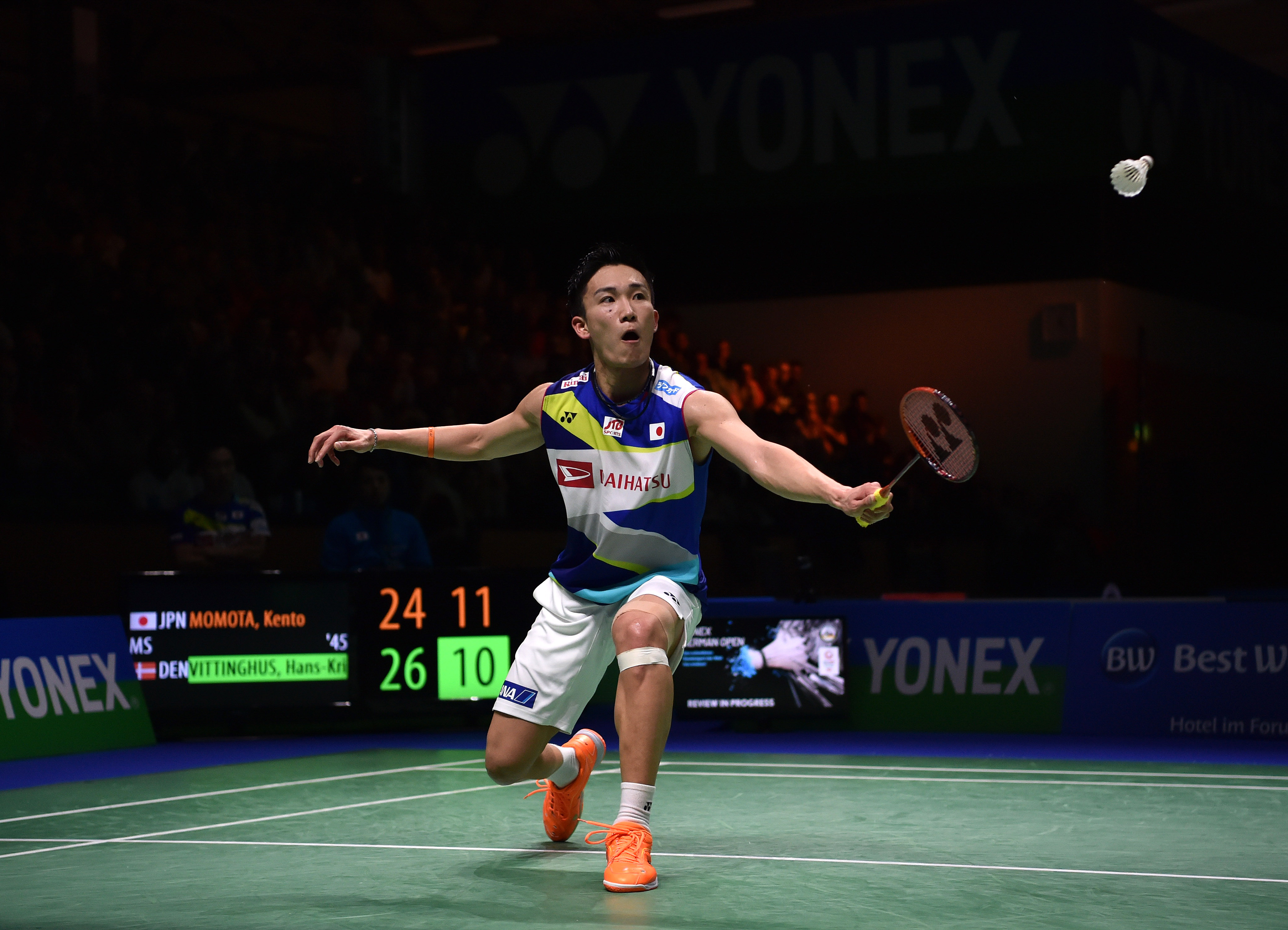 包含法国羽毛球队绝地反击日本羽毛球队，桃田贤斗爆发神勇的词条